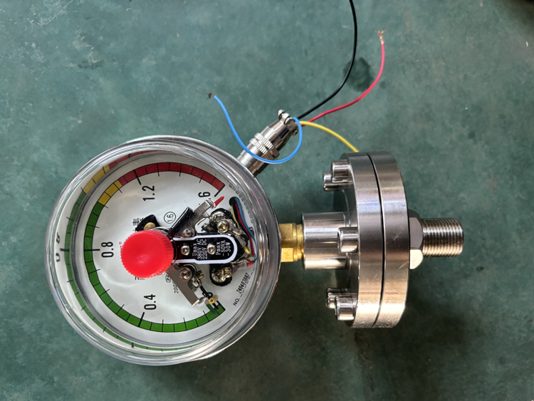 压滤机进料抗震压力表0-1.6Mpa